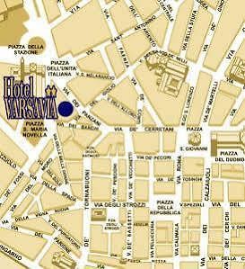 Hotel Varsavia Firenze Kültér fotó